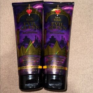 BBW 2pc Disney Villains EVIL QUEEN Ultimate Body Cream